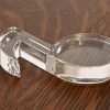 Tiffany & Co. Crystal Glass Musical Note Paperweight - Image 3