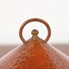 Roycroft Style Antique Arts & Crafts Hammered Copper Desk Lamp, 1930s - Image 5