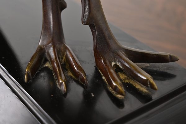 Alexandre Kéléty Art Deco "Faisan Doré" Sculpture, 1930s - Image 8
