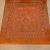 Antique Arts & Crafts Carved Oak and Leather Dining Chair, Circa 1900 - Image 7