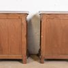 Antique Italian Renaissance Revival Carved Walnut and Burl Wood Bedside Chests, Circa 1900 - Image 11