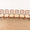 Baker Furniture French Country Carved Solid Walnut Dining Chairs, Set of Eight - Image 4