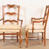 Baker Furniture French Country Carved Solid Walnut Dining Chairs, Set of Eight - Image 9