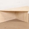 Modern Italian Travertine Triangular Coffee Table, Circa 1970s - Image 4