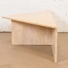 Modern Italian Travertine Triangular Coffee Table, Circa 1970s - Image 8