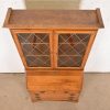Ethan Allen Georgian Solid Birch Drop Front Secretary Desk With Bookcase Hutch - Image 9