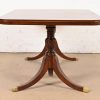 Drexel Georgian Mahogany Double Pedestal Extension Dining Table, Newly Refinished - Image 10