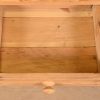 Antique Rustic Pine Sideboard Buffet With Hutch Top - Image 6