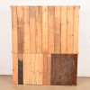 Antique Rustic Pine Sideboard Buffet With Hutch Top - Image 11