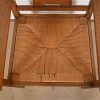 Gustav Stickley Antique Mission Oak Arts & Crafts H-Back Dining Chairs With Rush Seats, Set of Eight - Image 10