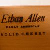 Ethan Allen Early American Solid Cherry Wood Six-Drawer Highboy Dresser - Image 8