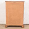 Ethan Allen Early American Solid Cherry Wood Six-Drawer Highboy Dresser - Image 11