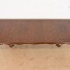 Karges French Regency Louis XVI Burled Walnut Double Pedestal Extension Dining Table, Newly Refinished - Image 5