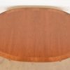 Directional Mid-Century Modern Cherry and Burl Wood Extension Dining Table, Newly Refinished - Image 8