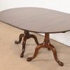 Henkel Harris Georgian Solid Mahogany Double Pedestal Extension Dining Table, Newly Refinished - Image 8