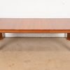 Stickley Mission Arts & Crafts Cherry Wood Extension Dining Table, Newly Refinished - Image 2