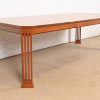 Stickley Mission Arts & Crafts Cherry Wood Extension Dining Table, Newly Refinished - Image 4