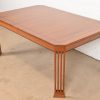 Stickley Mission Arts & Crafts Cherry Wood Extension Dining Table, Newly Refinished - Image 8