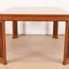Stickley Mission Arts & Crafts Cherry Wood Extension Dining Table, Newly Refinished - Image 10