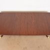 Baker Furniture Style Georgian Banded Mahogany Double Pedestal Extension Dining Table, Newly Refinished - Image 5