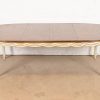 Karges French Provincial Louis XV Walnut and Parcel Painted Extension Dining Table, Circa 1960s - Image 2