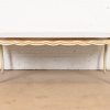 Karges French Provincial Louis XV Walnut and Parcel Painted Extension Dining Table, Circa 1960s - Image 3