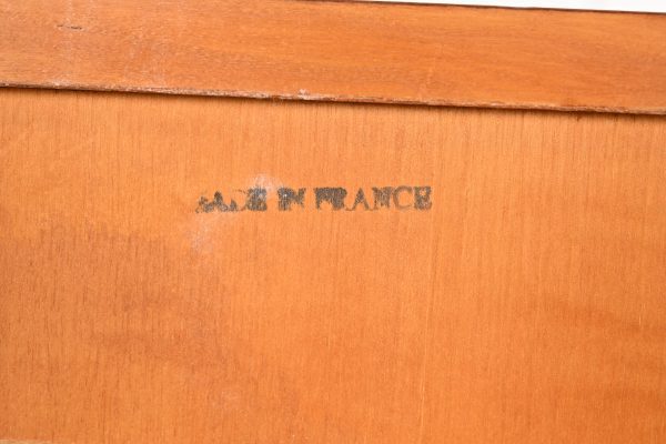 Grange French Regency Louis XVI Cherry Wood Bookcase or Display Cabinet - Image 12