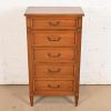 French Regency Louis XVI Cherry Wood Lingerie Chest by National Mt. Airy - Image 2