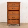 French Regency Louis XVI Cherry Wood Lingerie Chest by National Mt. Airy - Image 5