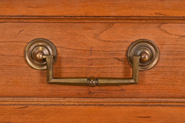 French Regency Louis XVI Cherry Wood Lingerie Chest by National Mt. Airy - Image 6
