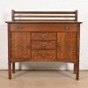 Gustav Stickley Antique Mission Oak Arts & Crafts Sideboard, Newly Refinished