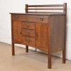 Gustav Stickley Antique Mission Oak Arts & Crafts Sideboard, Newly Refinished - Image 3