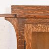 Limbert Style Mission Oak Arts and Crafts Triple Bookcase Cabinet - Image 6