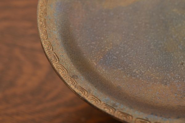 Tiffany Studios New York Bronze Pedestal Bowl or Compote Dish - Image 6
