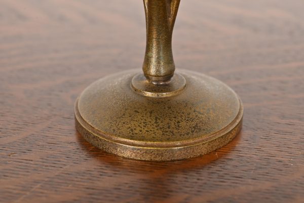 Tiffany Studios New York Bronze Pedestal Bowl or Compote Dish - Image 8