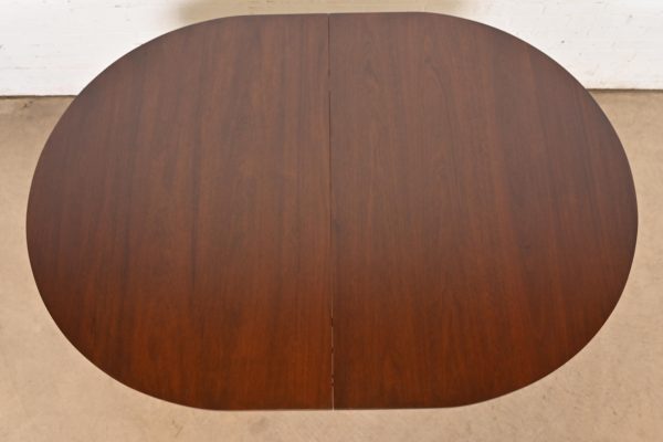 Kittinger Georgian Solid Mahogany Double Pedestal Extension Dining Table, Newly Refinished - Image 9