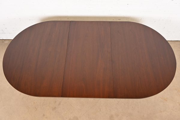 Kittinger Georgian Solid Mahogany Double Pedestal Extension Dining Table, Newly Refinished - Image 5