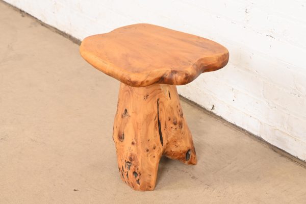 Organic Modern Burl Root Occasional Side Table - Image 2