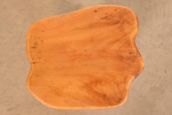 Organic Modern Burl Root Occasional Side Table - Image 9