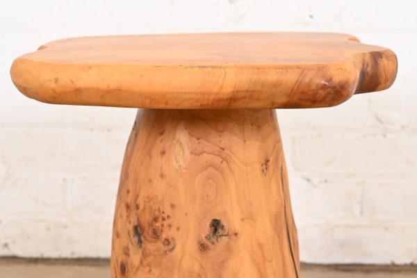 Organic Modern Burl Root Occasional Side Table - Image 4