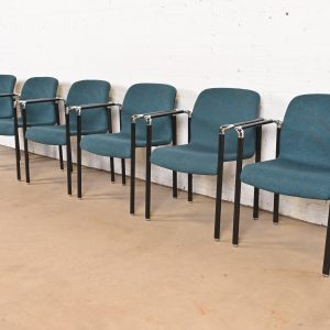 Herman Miller Modern Stacking Armchairs, Set of Six