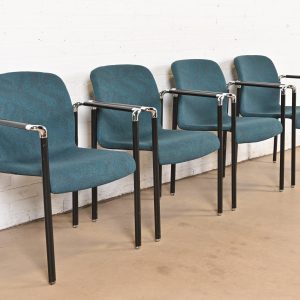 Herman Miller Modern Stacking Armchairs, Set of Four