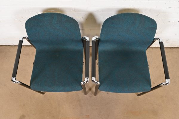 Herman Miller Modern Stacking Armchairs, Pair - Image 5