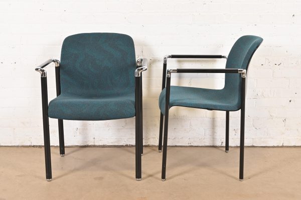 Herman Miller Modern Stacking Armchairs, Pair - Image 7