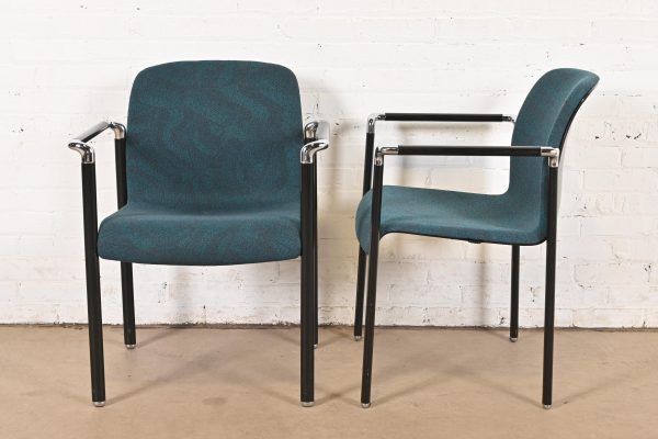 Herman Miller Modern Stacking Armchairs, Set of Four - Image 6
