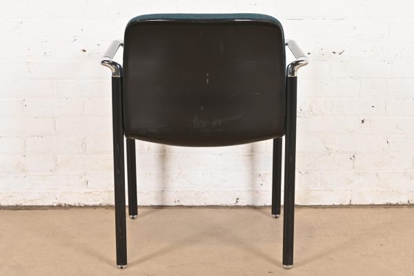 Herman Miller Modern Stacking Armchairs, Set of Four - Image 9