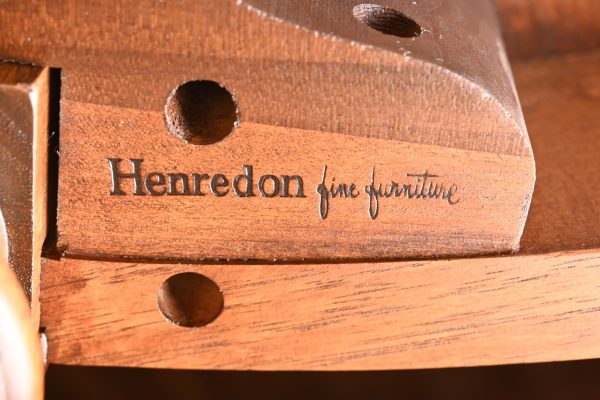 Henredon French Regency Louis XVI Cherry Wood Extension Dining Table, Newly Refinished - Image 11