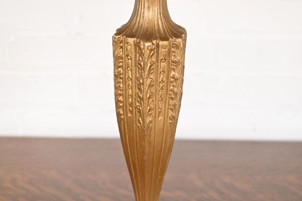 Antique Art Nouveau Slag Glass Table Lamp in the Manner of Handel, Circa 1910 - Image 6