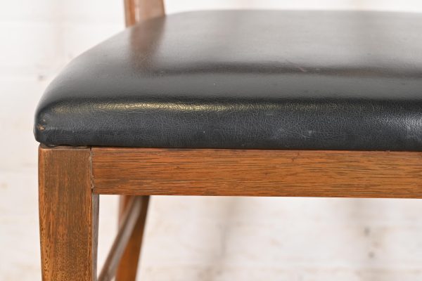Paul McCobb for Calvin Furniture Mid-Century Modern Sculpted Walnut Dining Chair or Side Chair, 1950s - Image 7