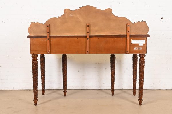 Ralph Lauren British Colonial Carved Mahogany Sideboard Buffet or Console Table - Image 11